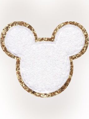 NEW Stoney Clover Blanc Disney Mickey Mouse Glitter Patch